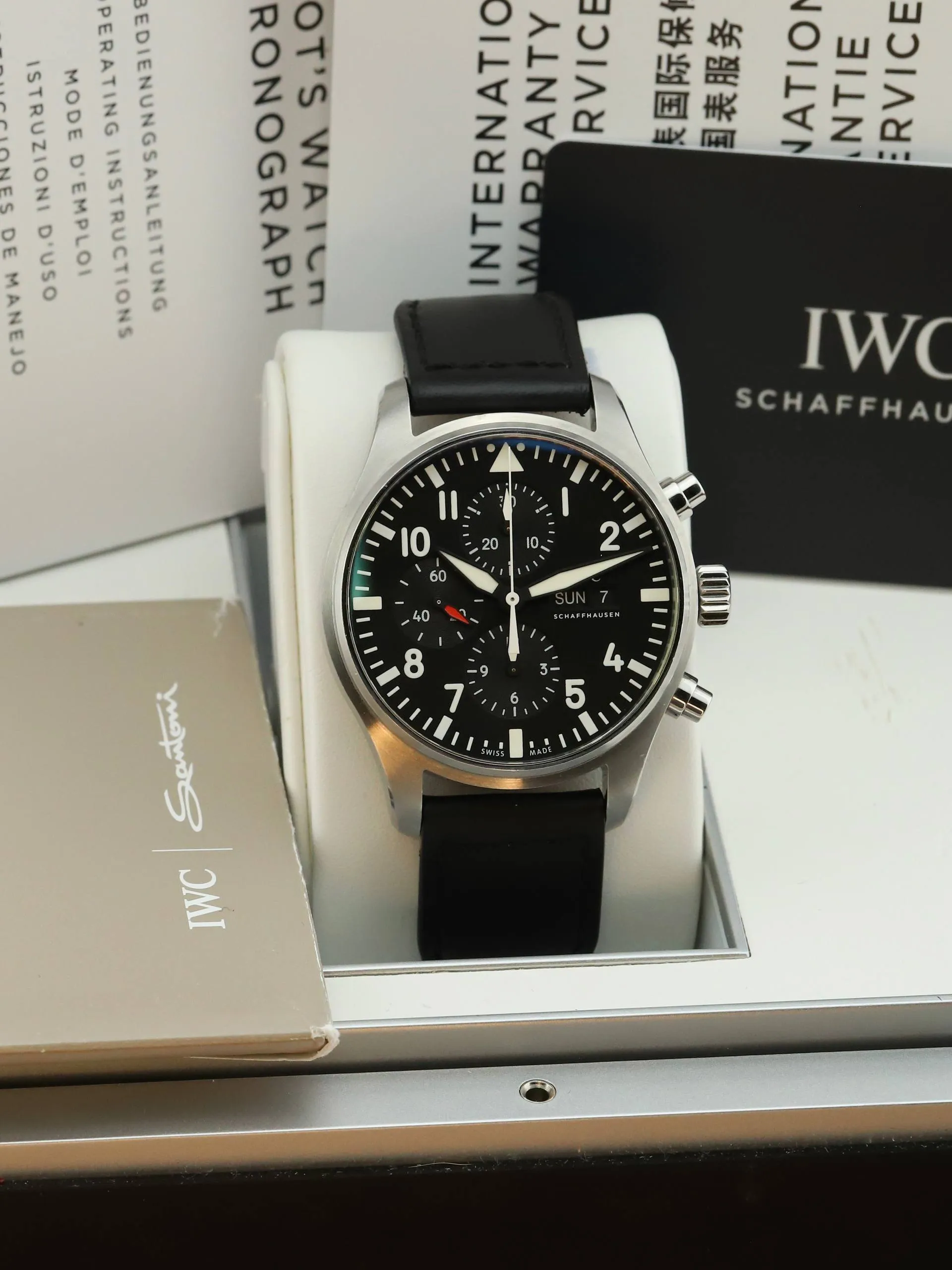 IWC Pilot Chronograph IW377709 Black foto 10
