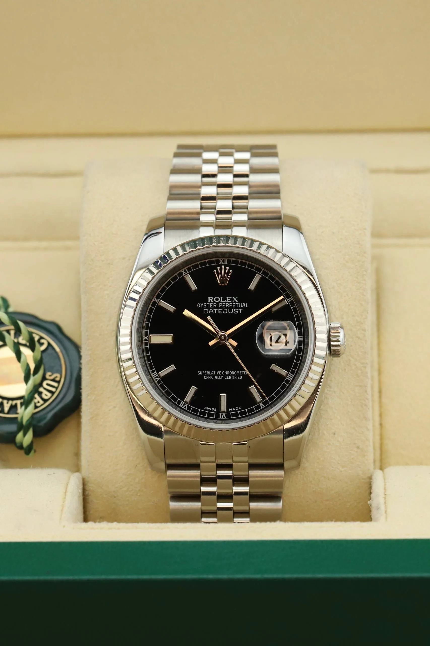 Rolex Datejust 116234 Black foto 2