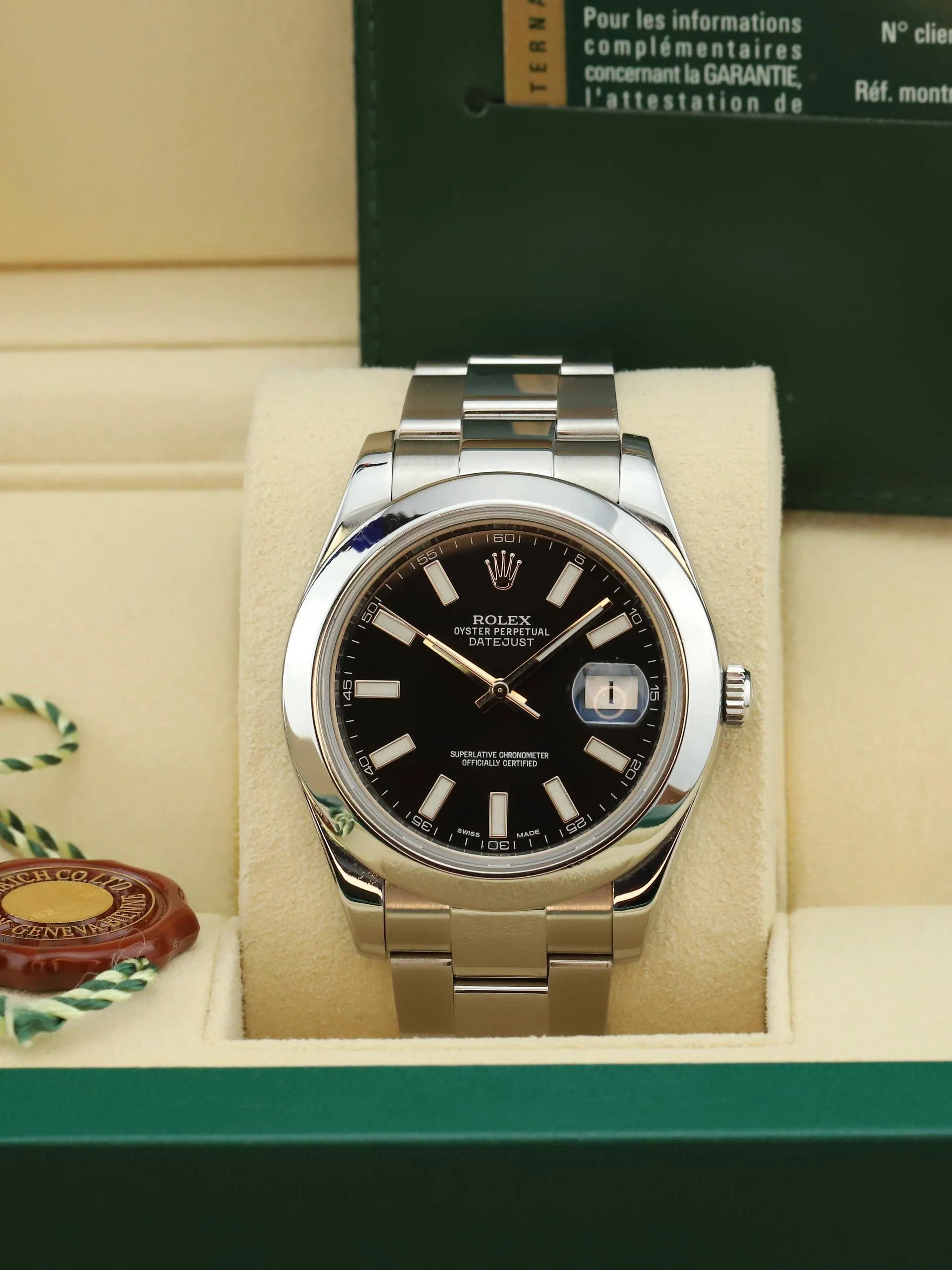 Rolex Datejust 116300 Black foto 2