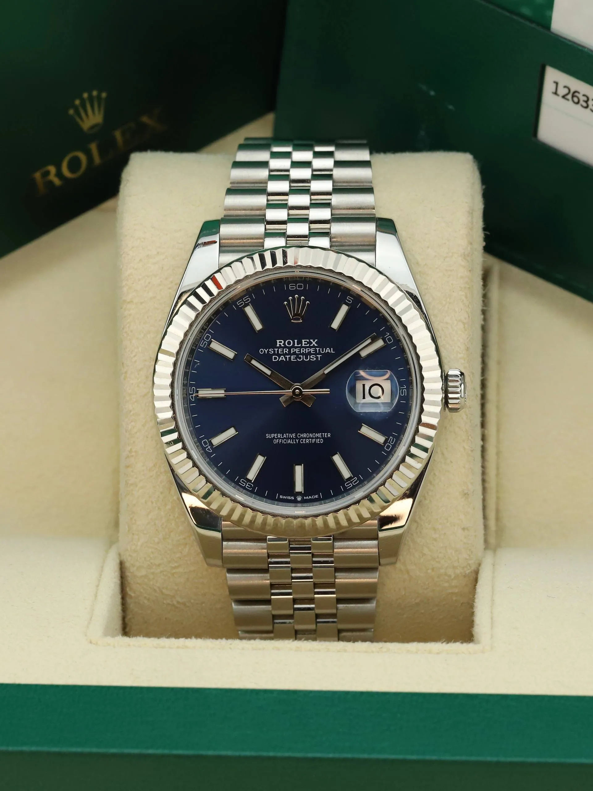 Rolex Datejust 126334 Blue foto 2